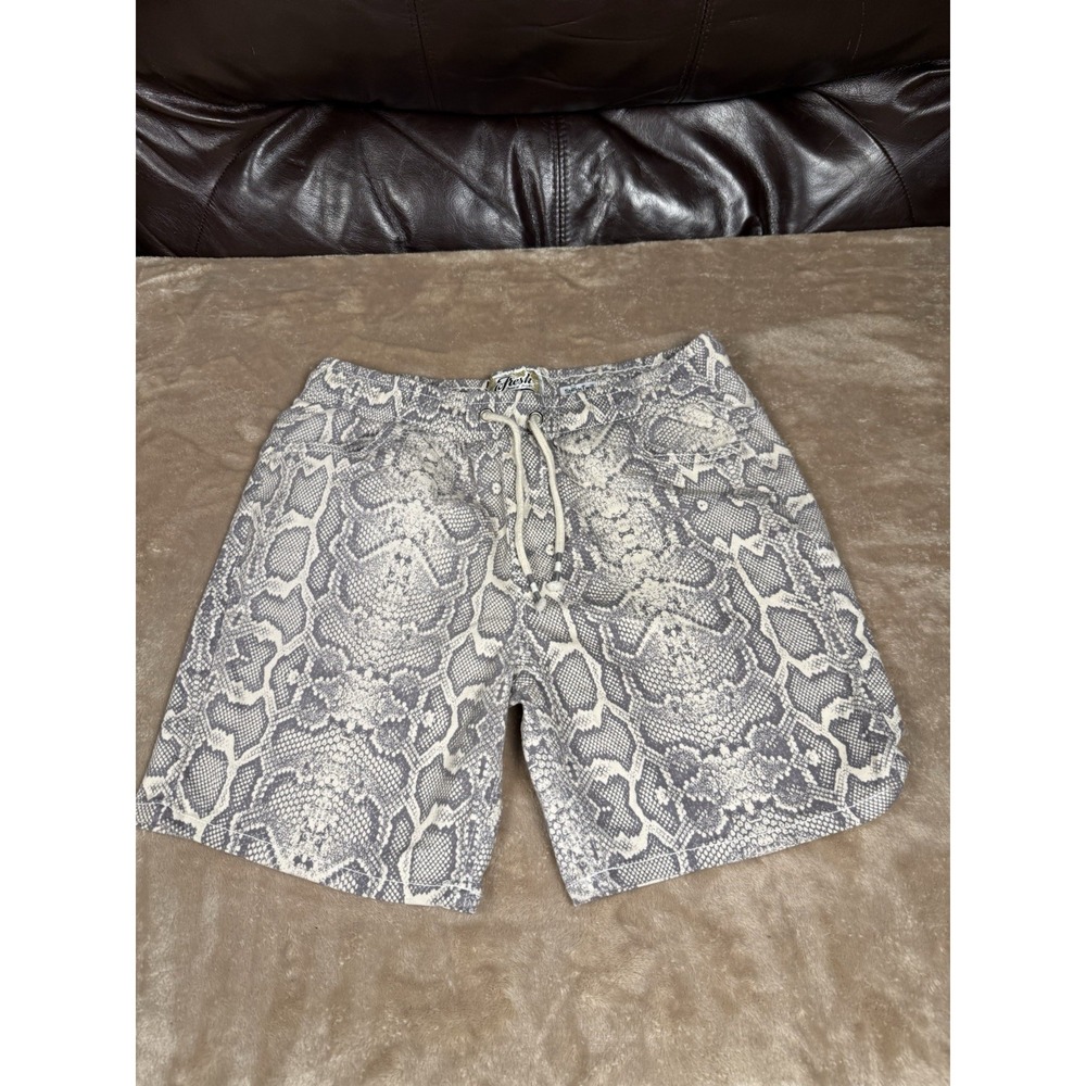 Vintage Fresh Prints Of Bel-Air Snakeskin Shorts M Retro Y2K Streetwear - Picture 2 of 16